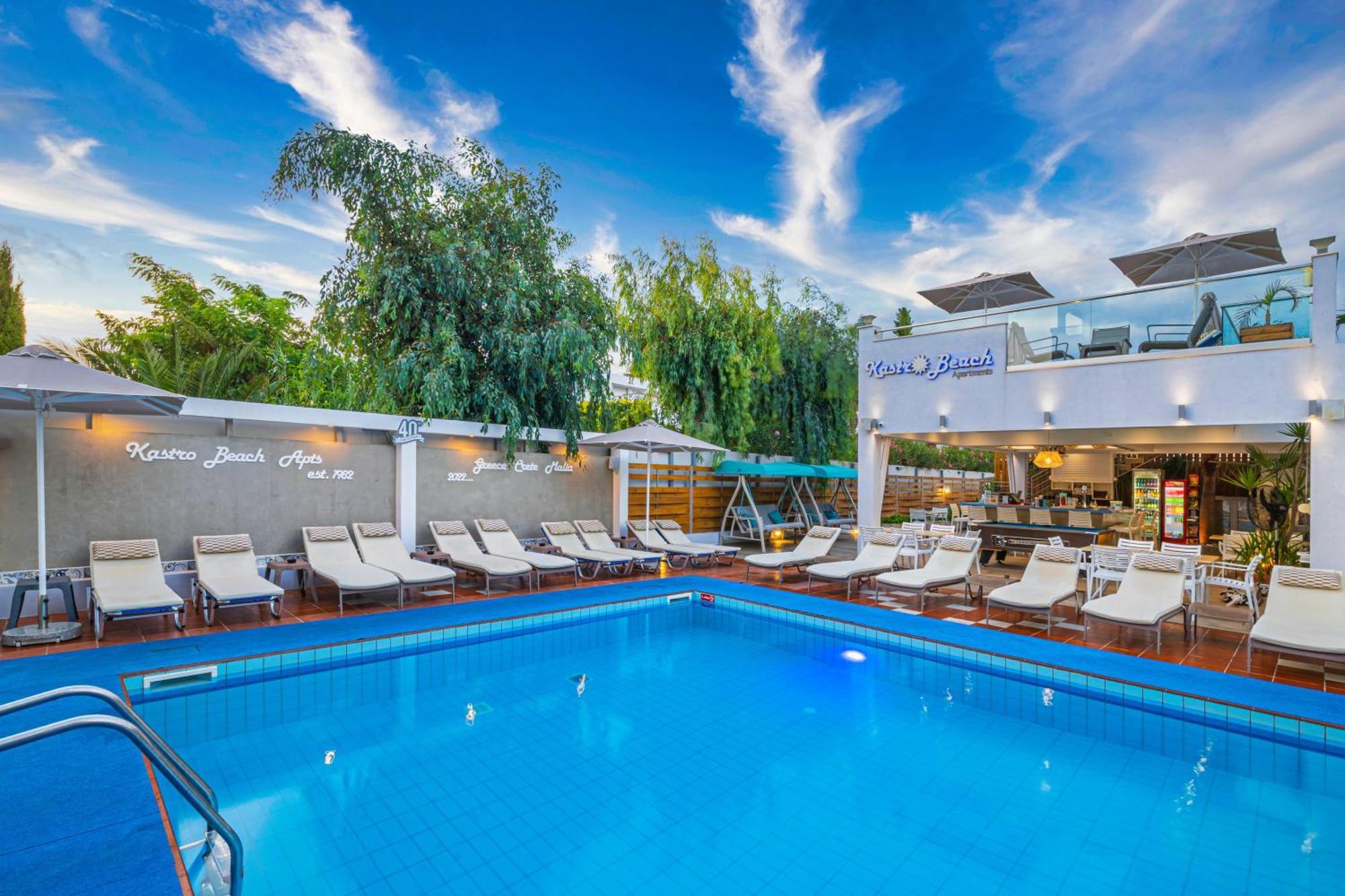 Kastro Beach Apartments マリア エクステリア 写真